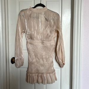 BRAND NEW Line & Dot Cream Rianne Mini Dress size XS